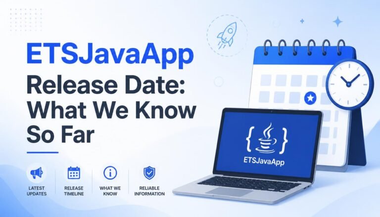 ETSJavaApp Release Date